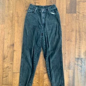 Vintage 80s 90s Gitano high waisted black denim jeans